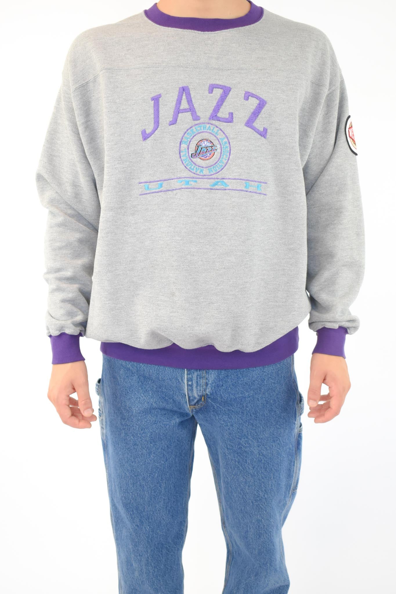 Utah Jazz Grey Sweatshirt