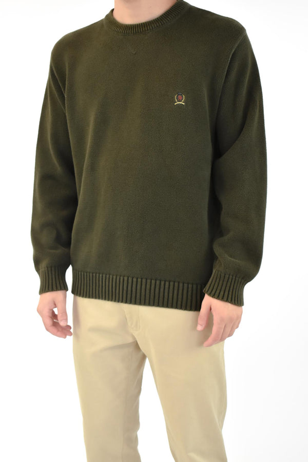 Olive Knitted Sweater