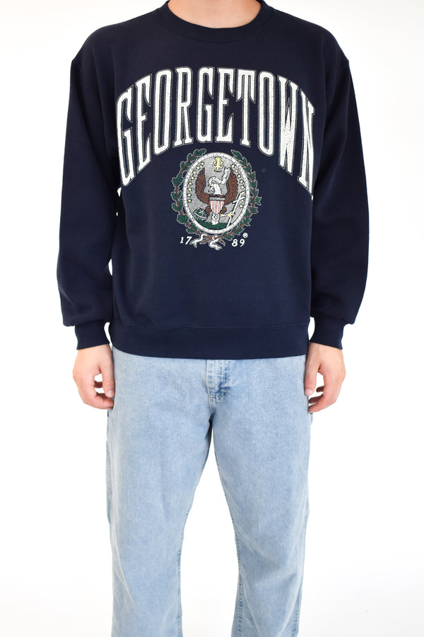 Georgetown Navy Sweatshirt
