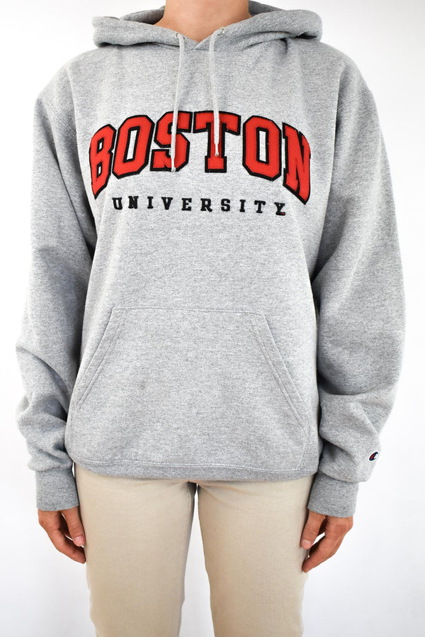 Boston University Grey Hoodie