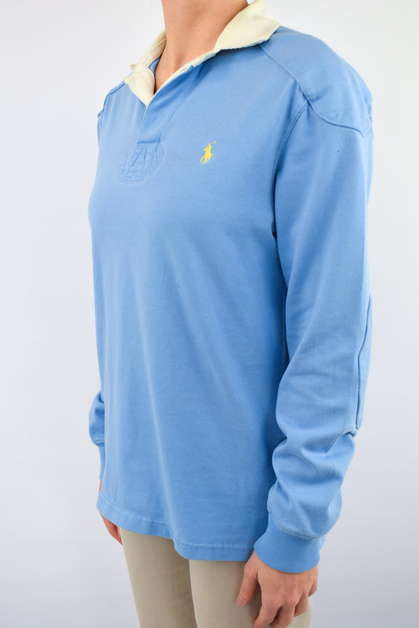 Light Blue Rugby Polo