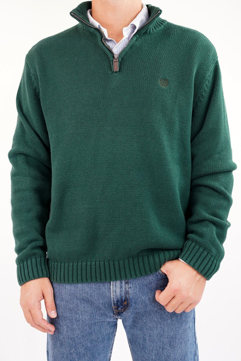 Quarter Zip Knitted Sweaters