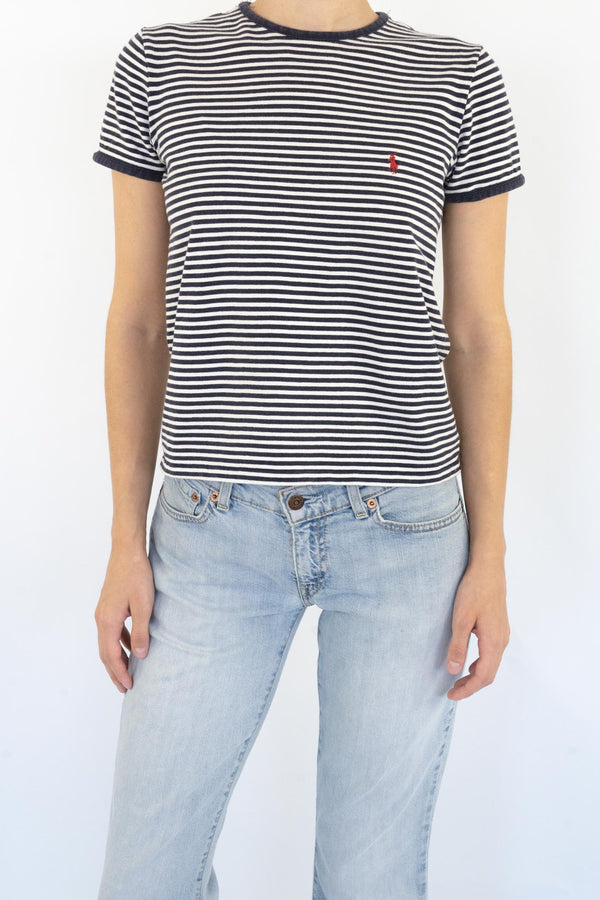 Striped Navy T-Shirt
