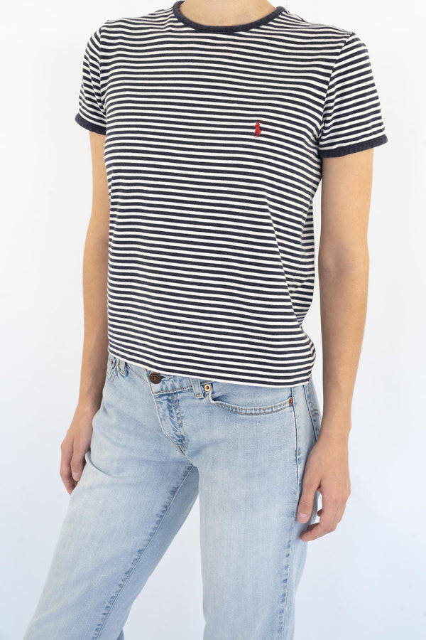 Striped Navy T-Shirt