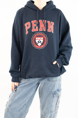 Penn University Navy Hoodie
