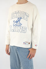 Detroit Lions White Sweatshirt