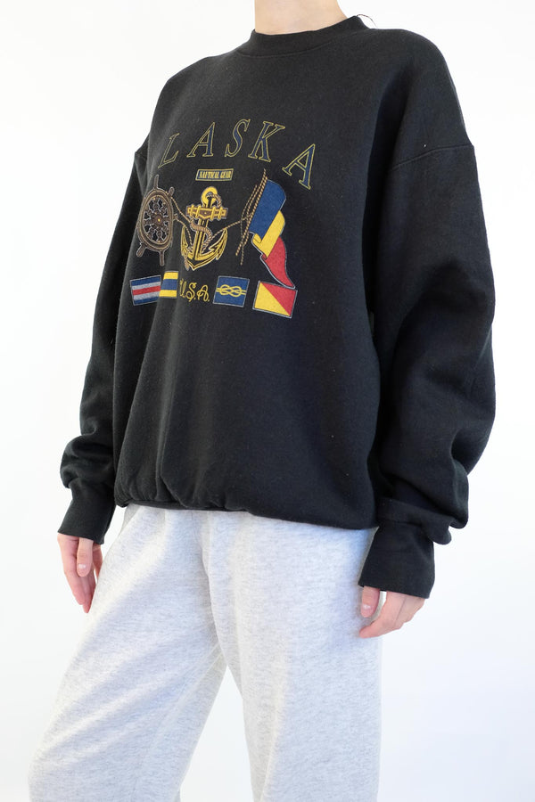 Navy Alaska Sweatshirt