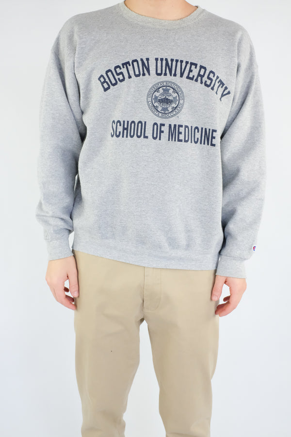 Grey Boston Sweatshirt