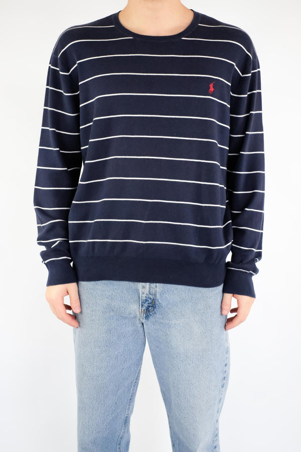 Striped Navy Sweater
