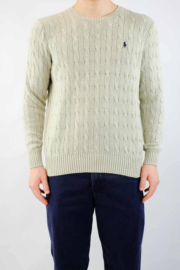 Sage Cable Sweater