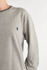 Grey Long-sleeved T-Shirt