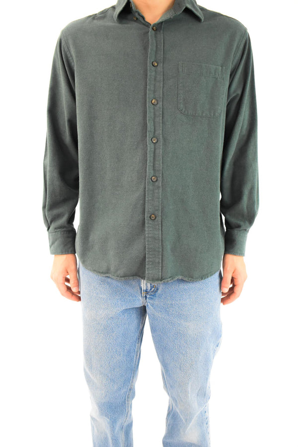 Green Flannel Shirt