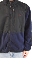 Navy Zip Fleece Jacket