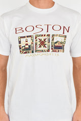White Boston T-Shirt