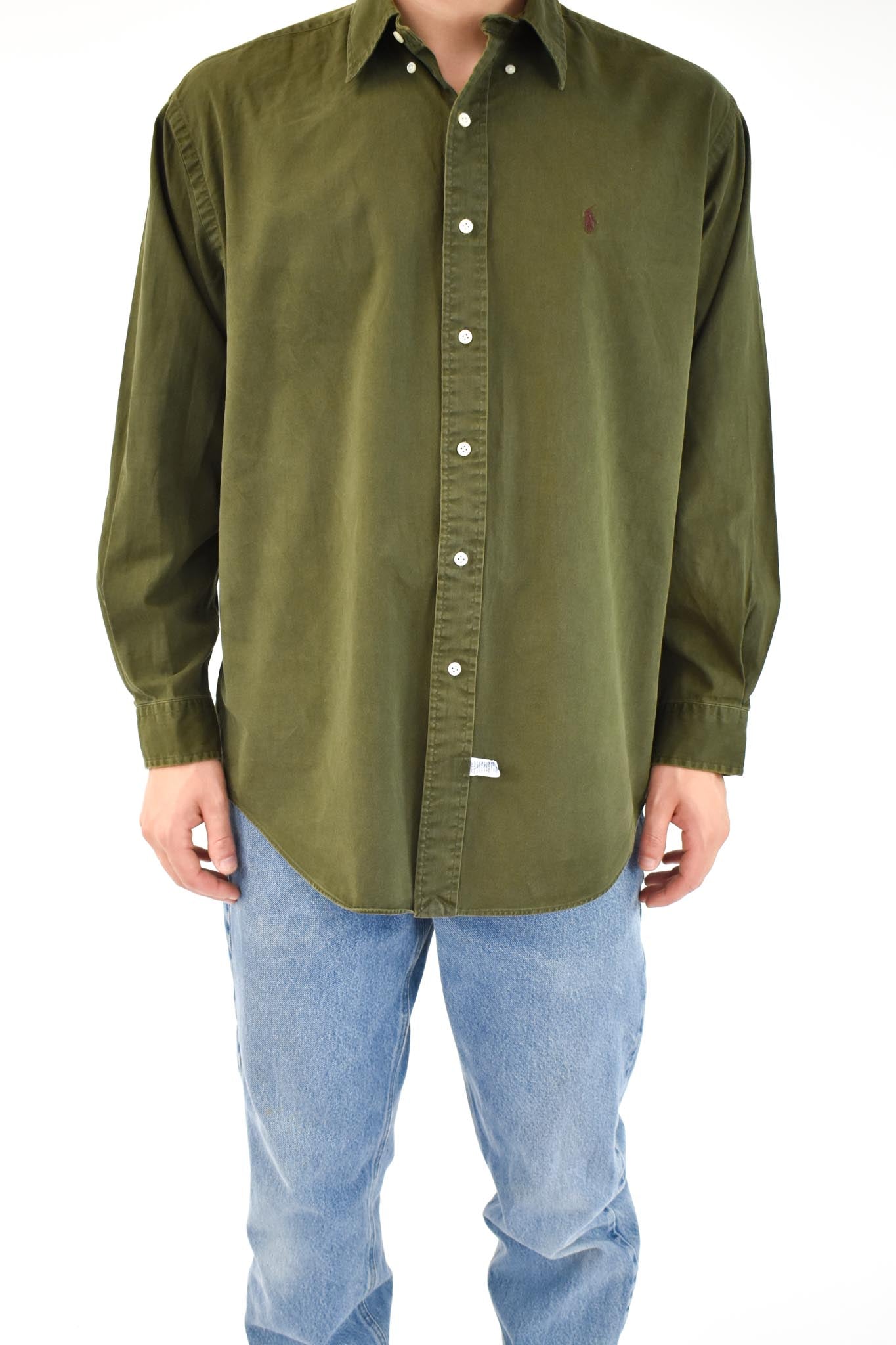 Forest Green Shirt Vintage Fabrik
