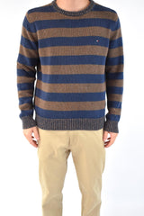 Brown Striped Sweater