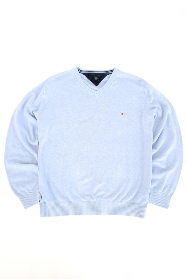 Light Blue V-Neck Sweater