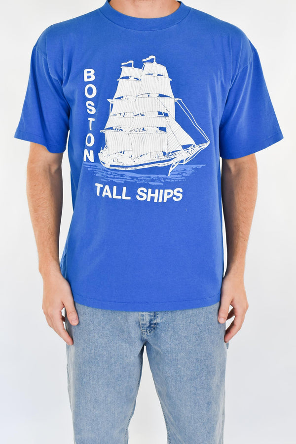 Blue Boston T-Shirt