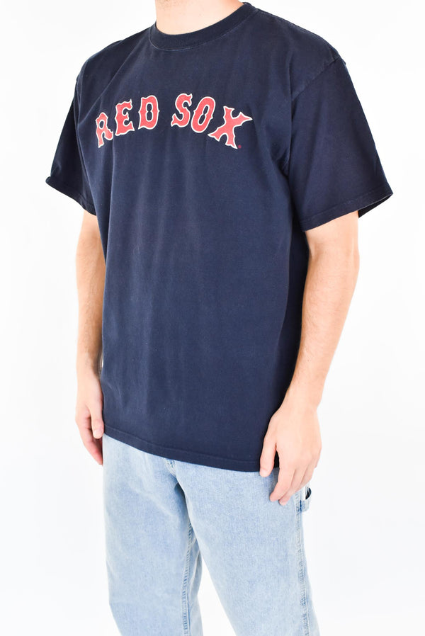 Navy Red Sox T-Shirt