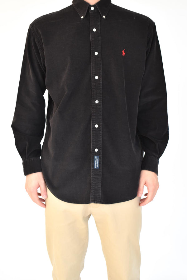 Black Corduroy Shirt