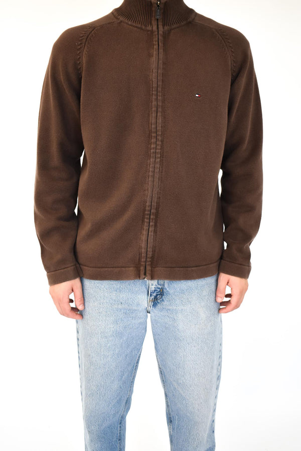 Brown Zip Sweater
