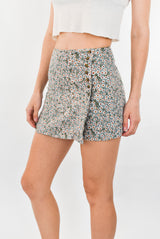 Green Flower Skirt