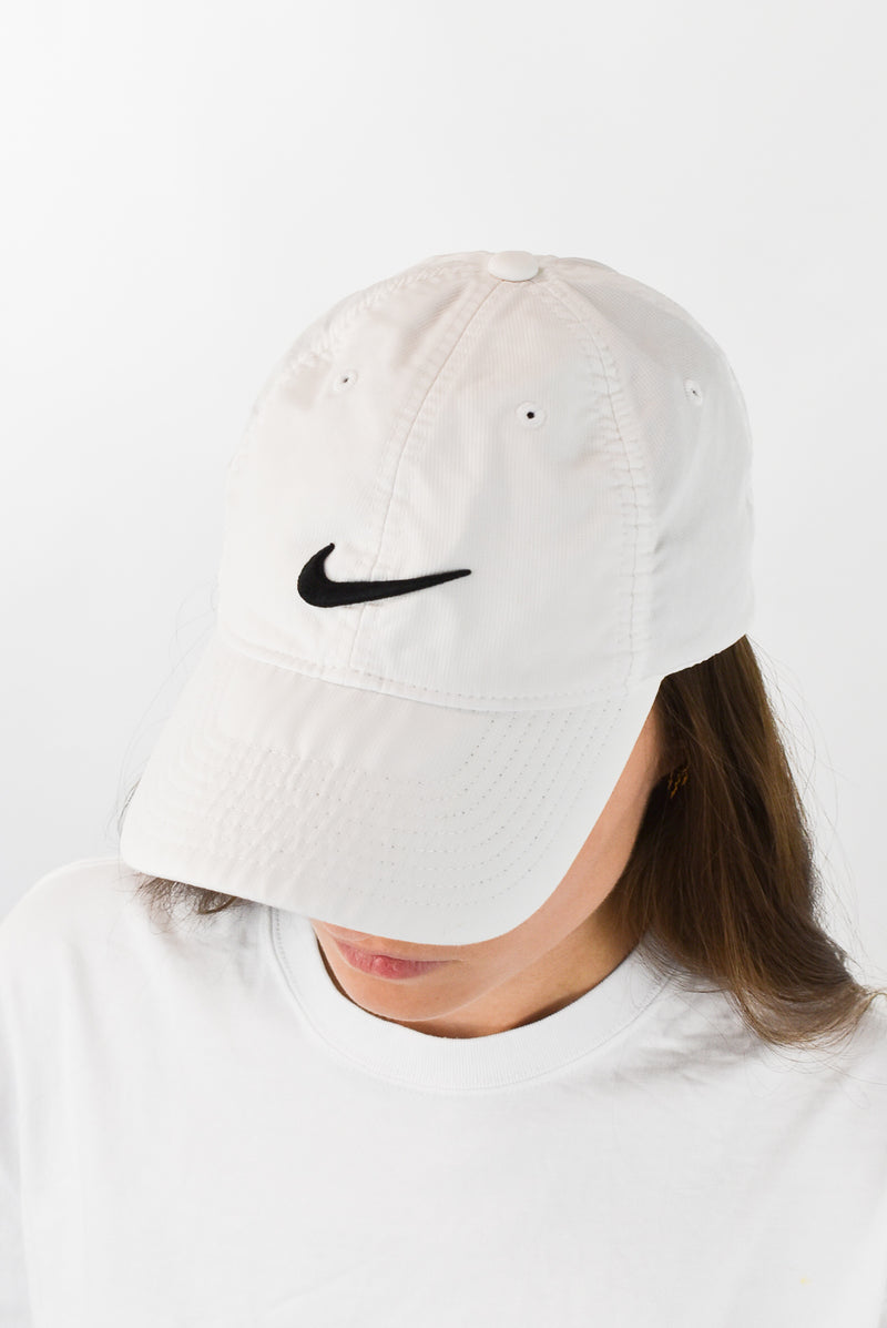 White Nike Cap