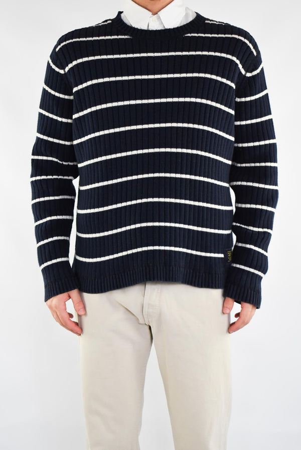Striped Navy Sweater