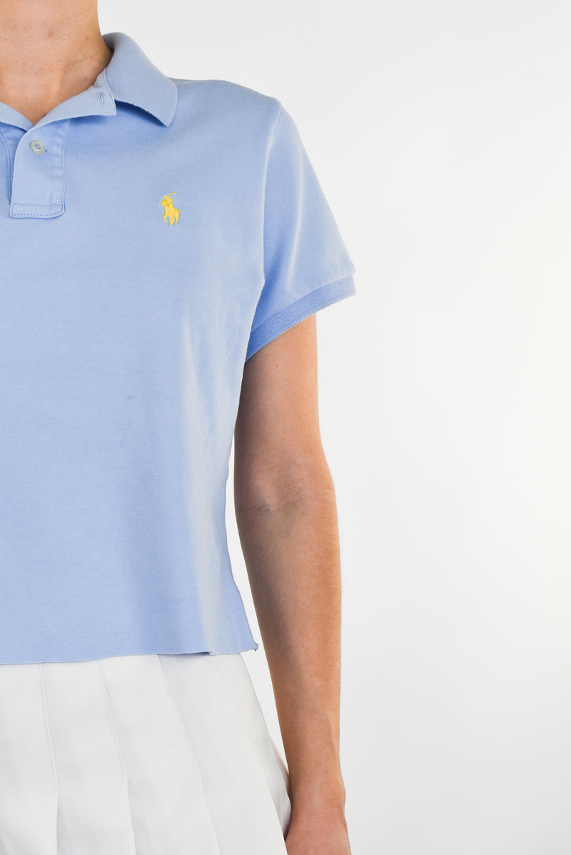 Light Blue Reworked Polo
