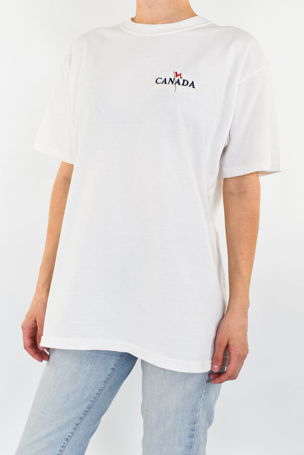Canada White T-Shirt