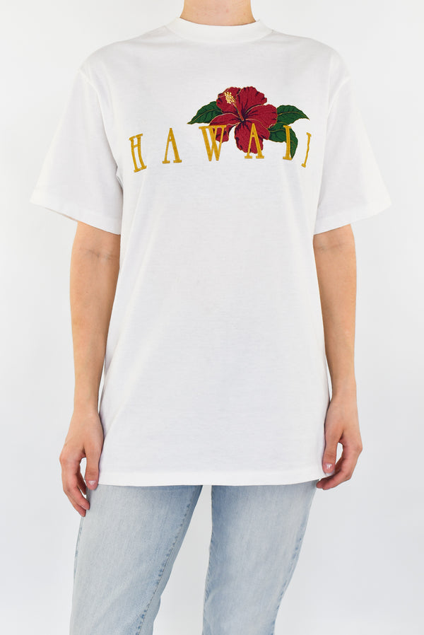 Hawaii White T-Shirt