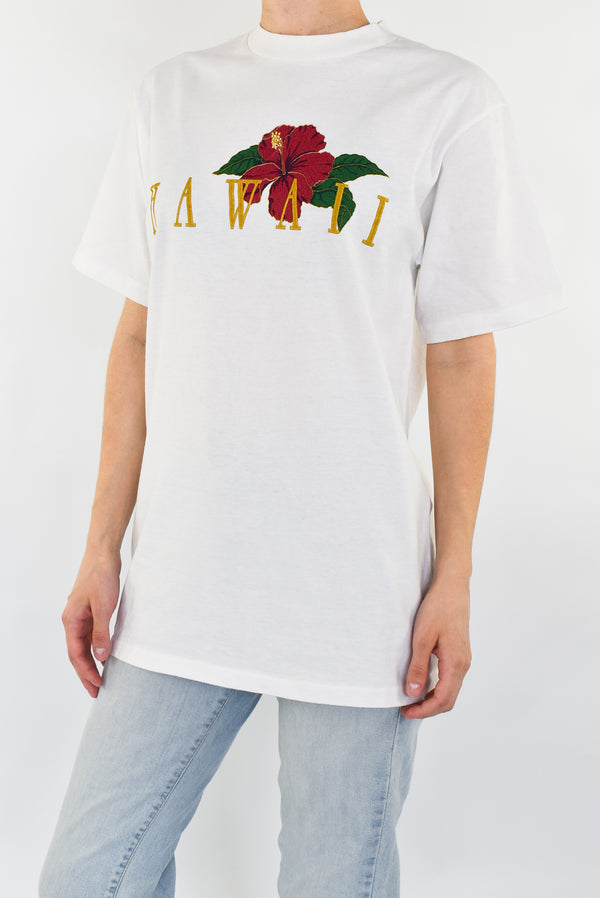 Hawaii White T-Shirt
