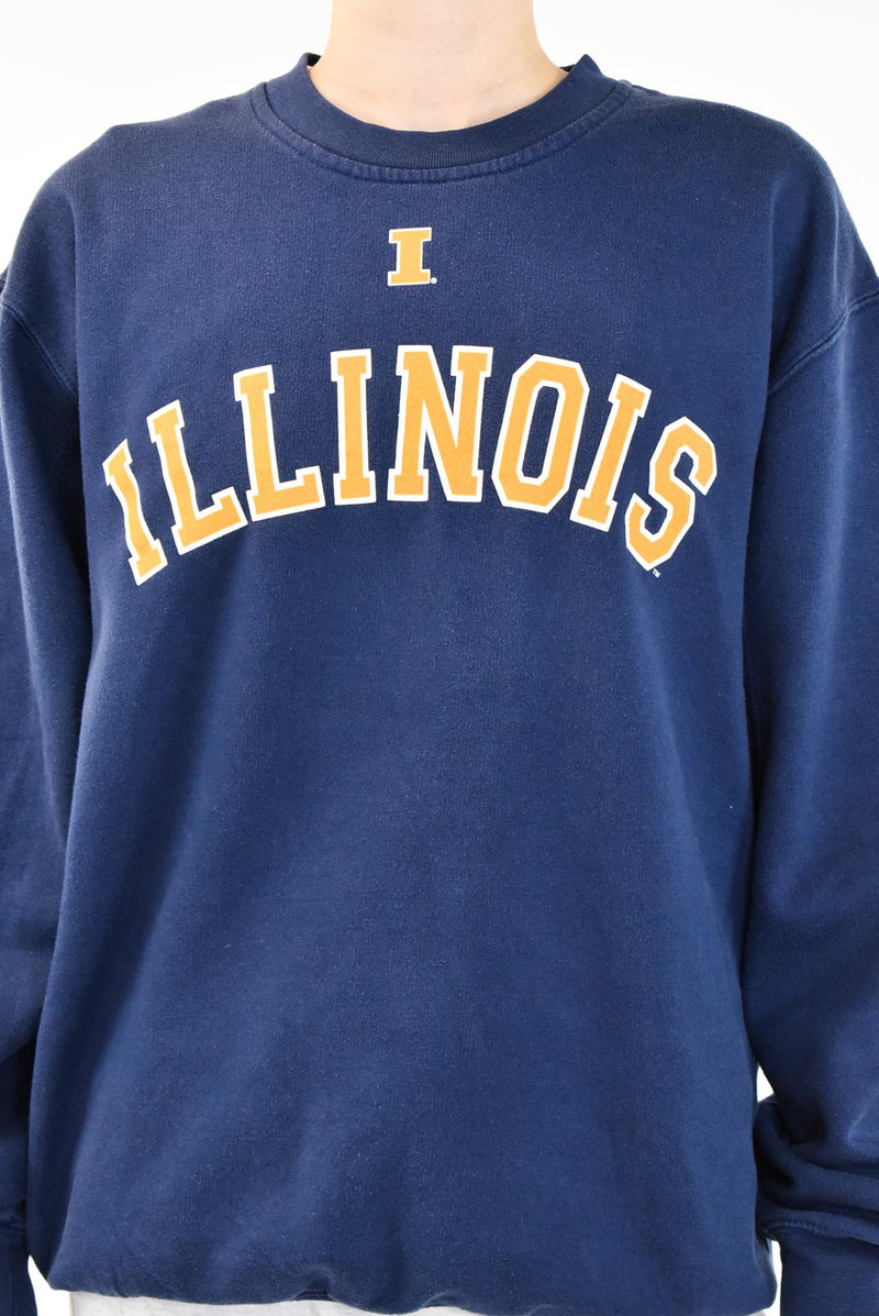 Illinois Navy Sweatshirt