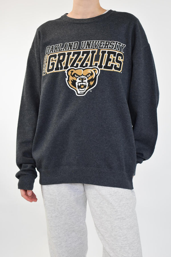 Grizzlies Dark Grey Sweatshirt