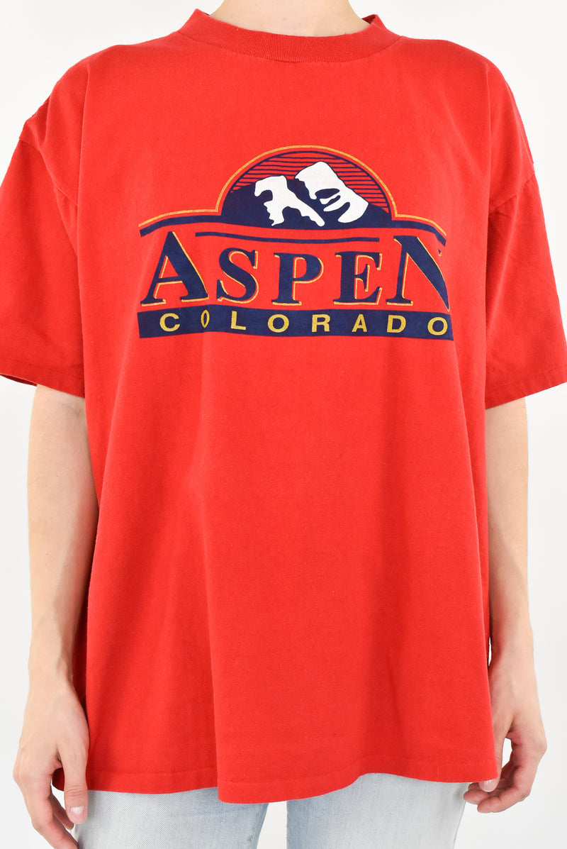 Aspen Red T-Shirt