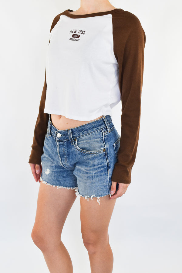 New York Cropped T-Shirt
