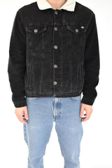 Black Cord Sherpa Jacket