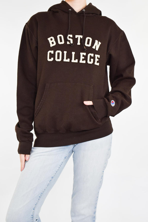 Brown Boston College Hoodie
