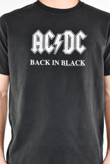 Black ACDC T-Shirt