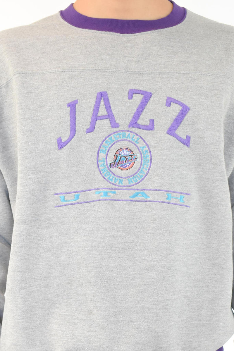 Utah Jazz Grey Sweatshirt
