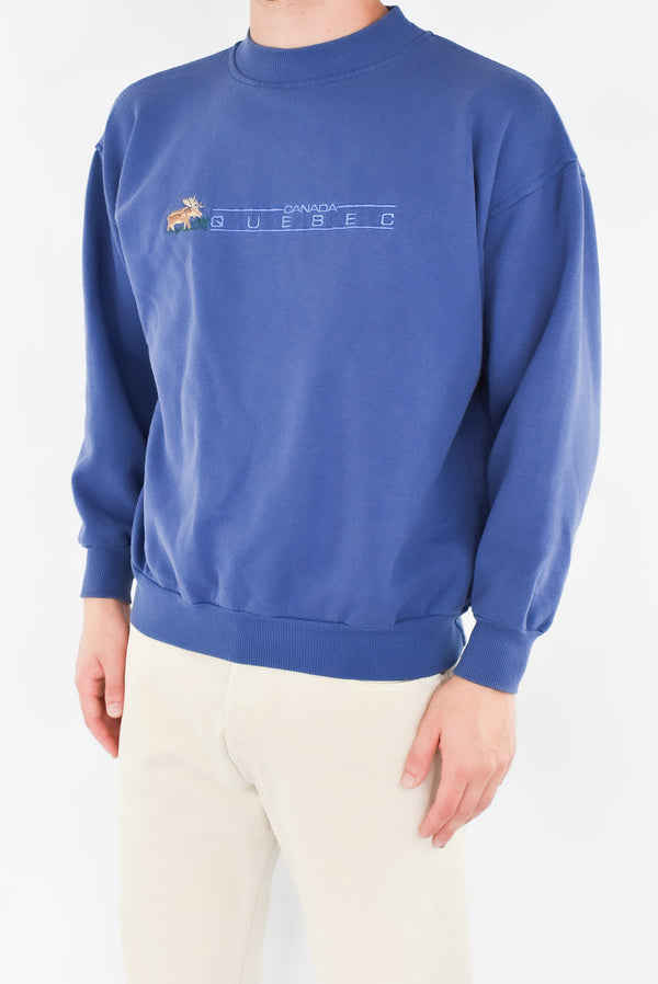 Quebec Blue Sweatshirt