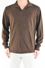 Brown Long Sleeved Polo