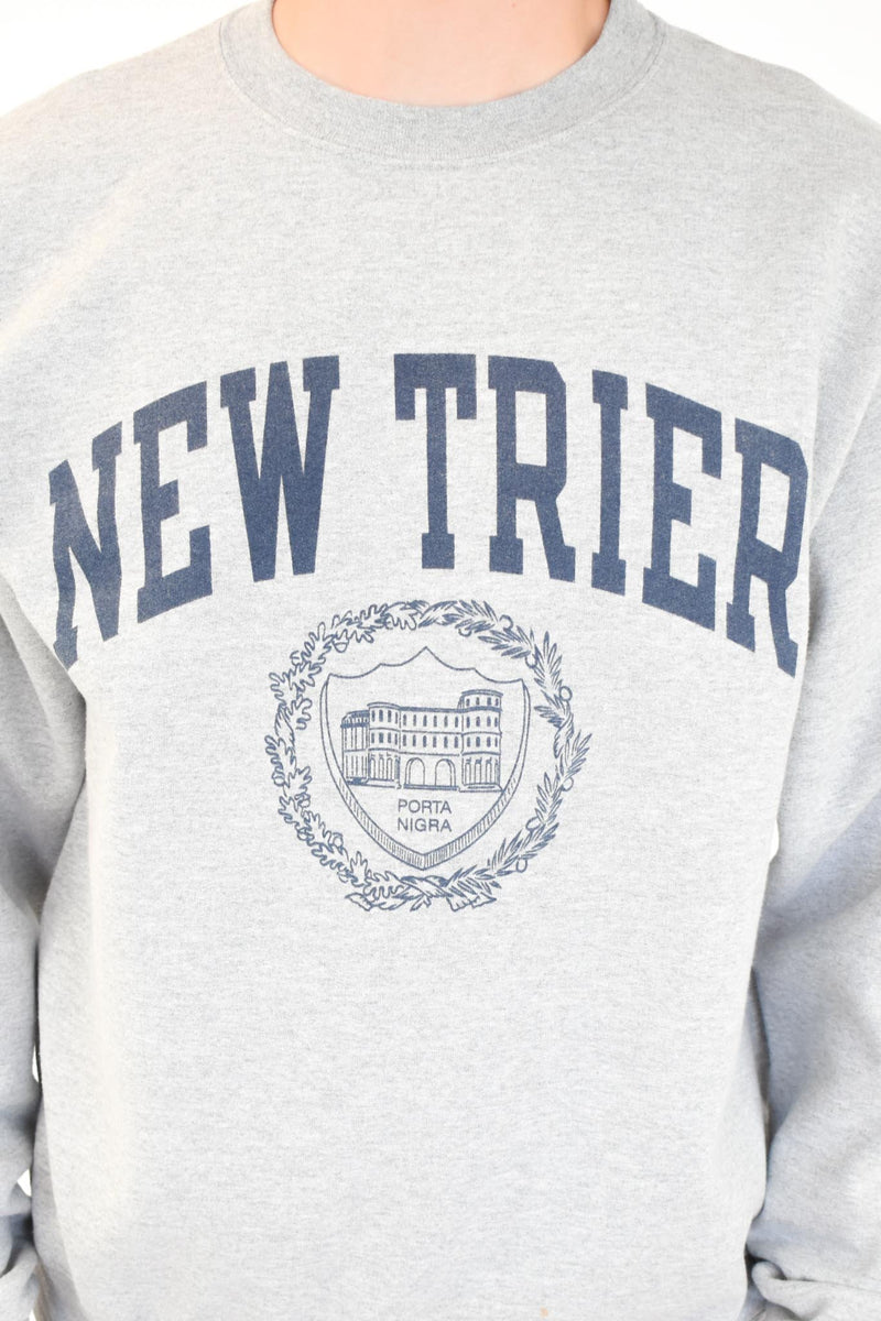 New Trier Grey Sweatshirt