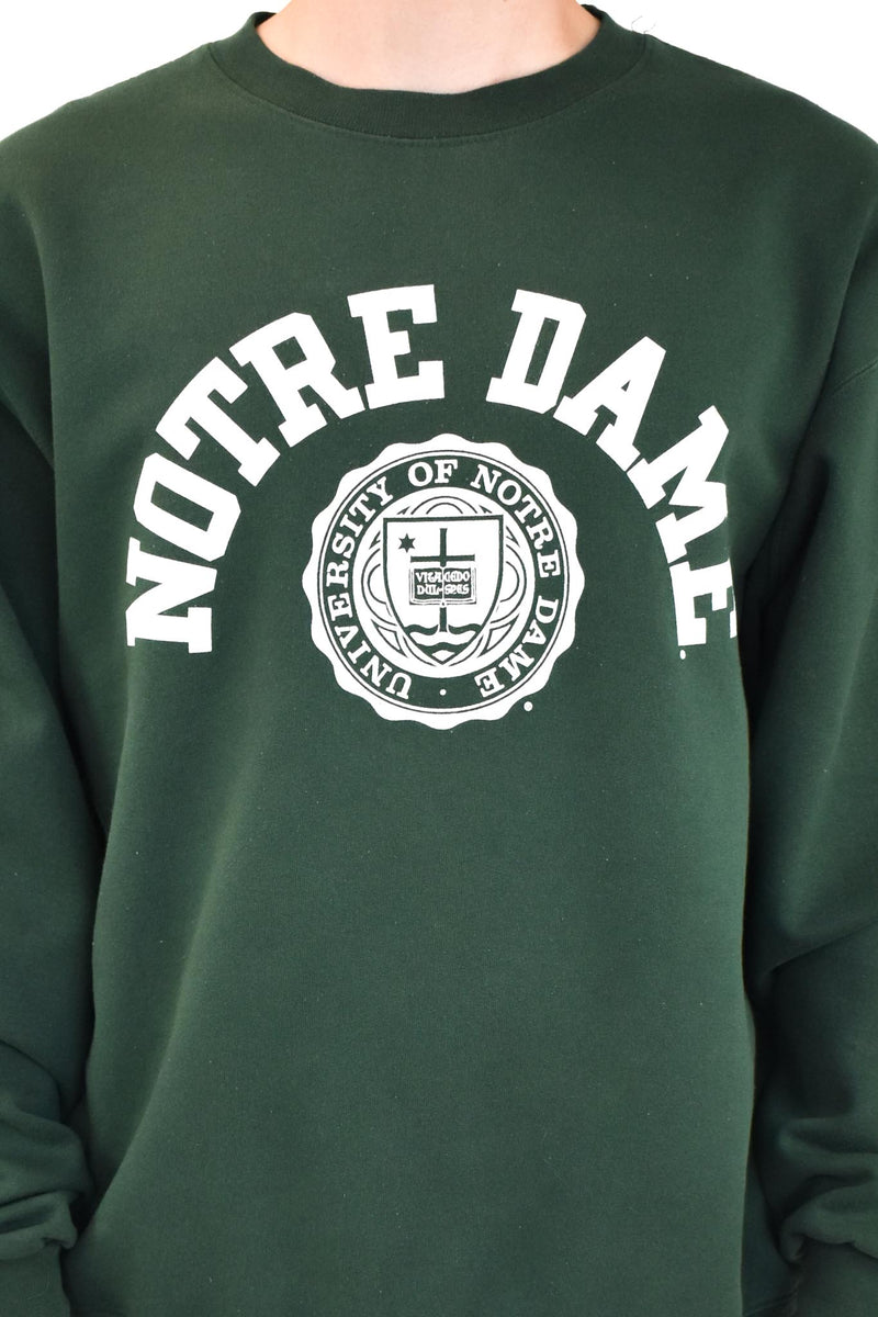 Notre Dame Green Sweatshirt