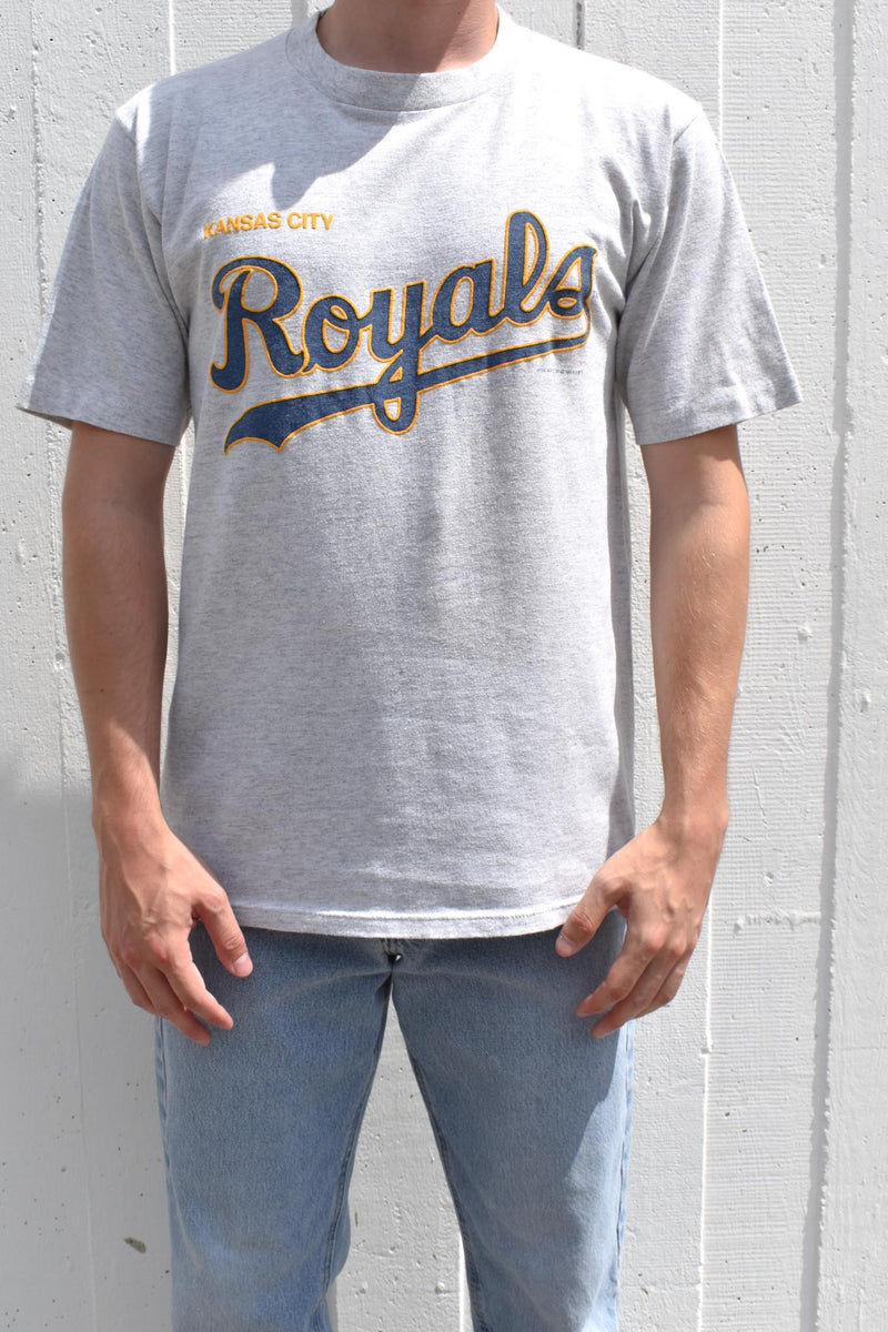 Royals Grey T-Shirt – Vintage Fabrik