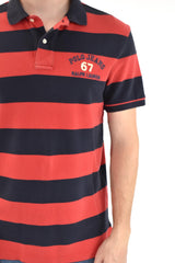 Red Striped Polo