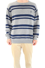 Grey Striped Sweater