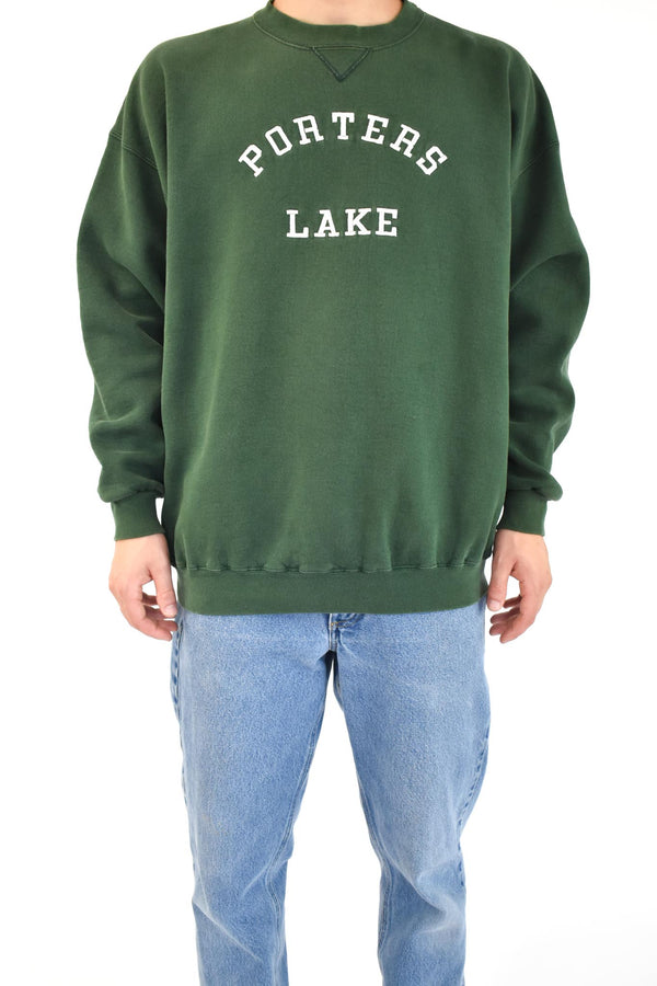 Porters Lake Green Sweatshirt