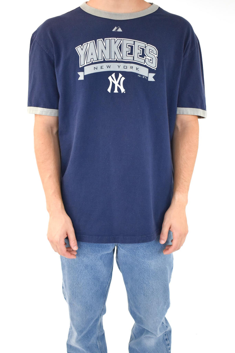 Yankees Navy T-Shirt – Vintage Fabrik