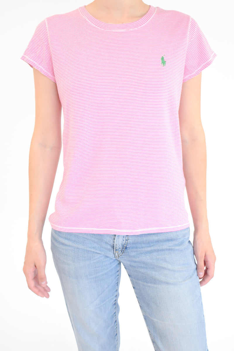 Pink Striped T-Shirt